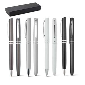 Conjunto de roller e esferográfica