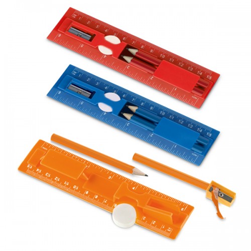 Kit de escrita.