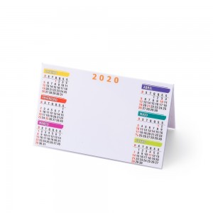Calendário Plástico de Mesa